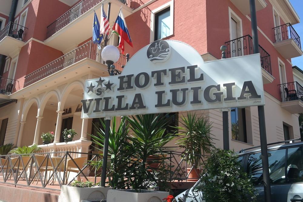 Hotel Villa Luigia Римини Экстерьер фото