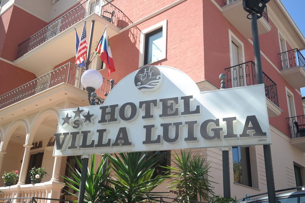 Hotel Villa Luigia Римини Экстерьер фото